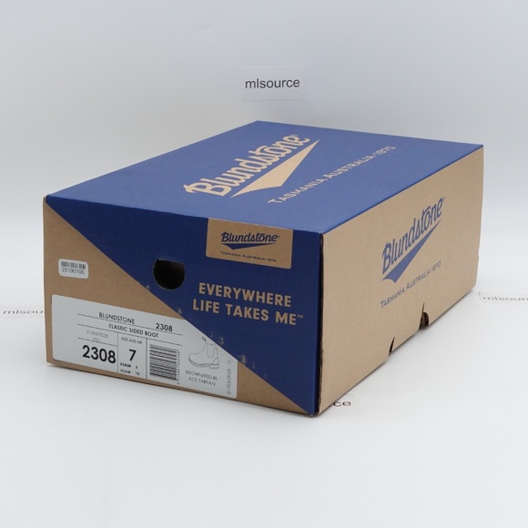 NEW Blundstone x LL Bean 2308 Chelsea Boots Brown/Red - Picture 8 of 8